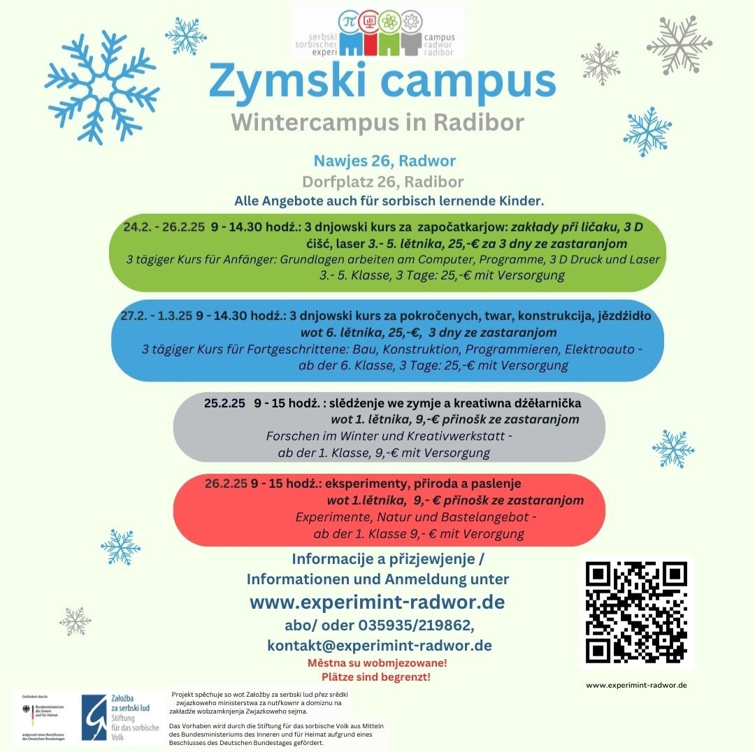 Wintercampus in Radibor