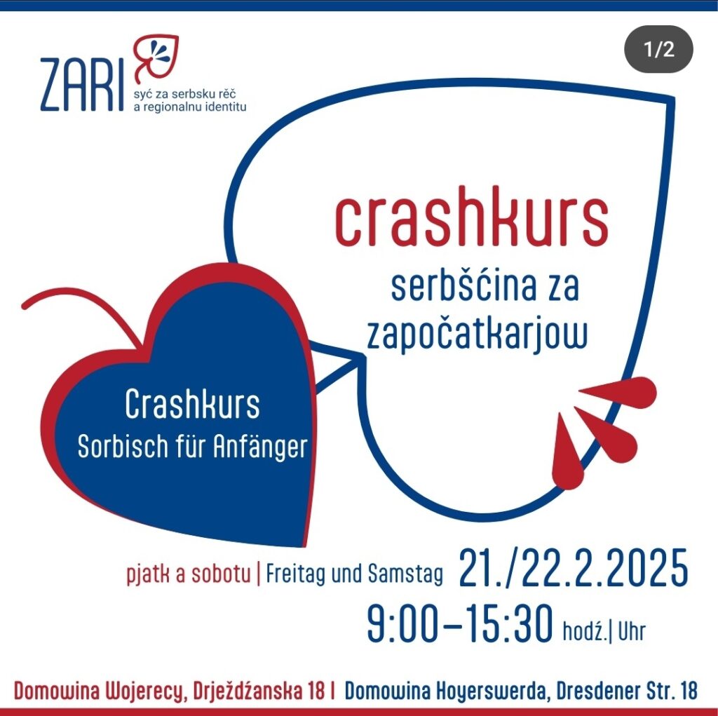 crashkurs: serbšćina za započatkarjow, Crashkurs: Sorbisch für Anfänger