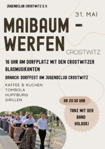 Maibaumwerfen Crostwitz